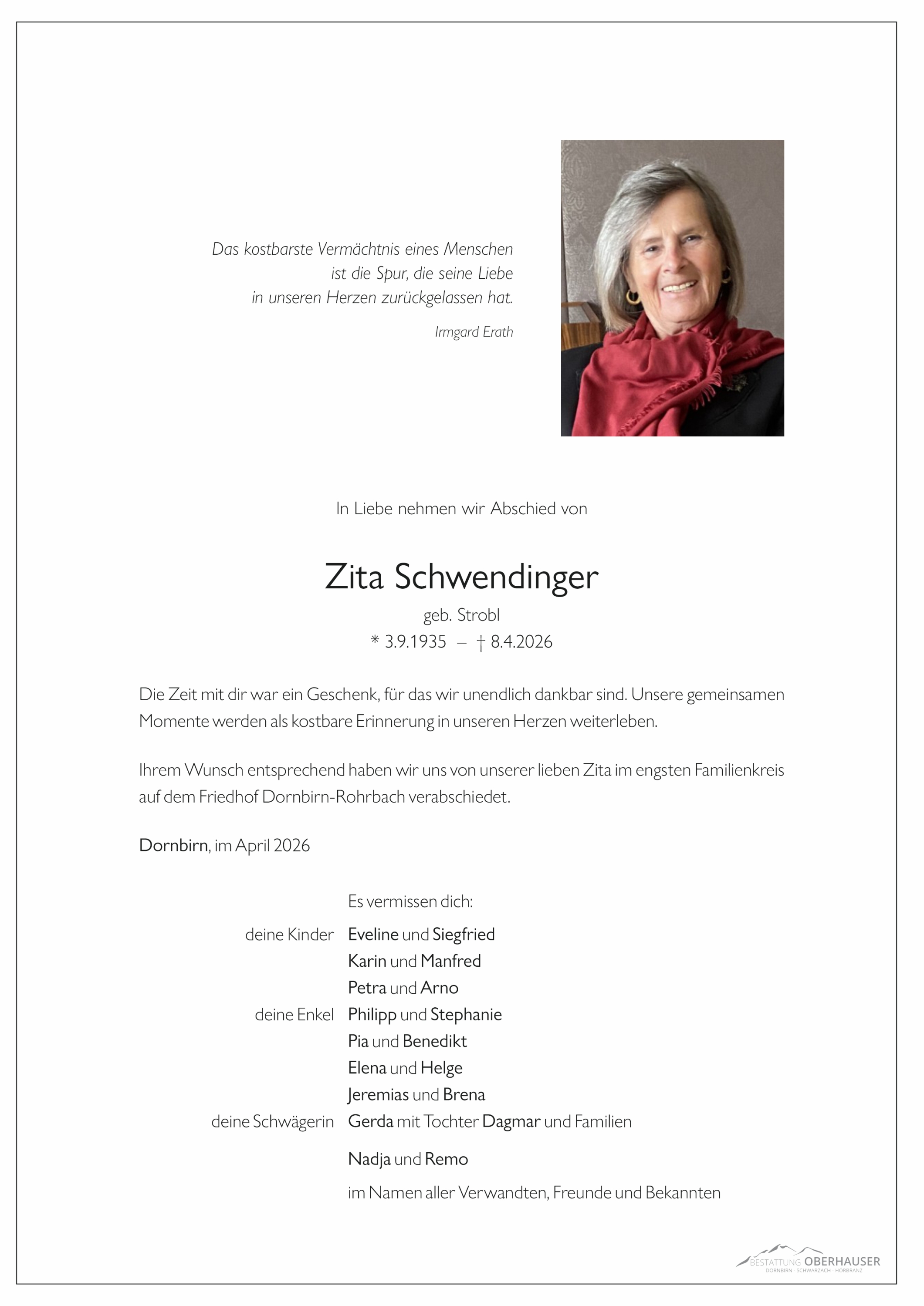 Zita Schwendinger